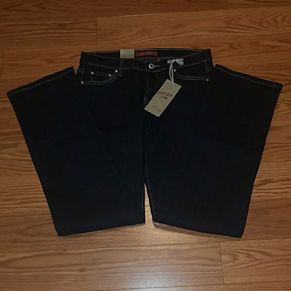 Pazzo dark blue jeans Juniors Sz 11 NWT
